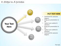 1113 business ppt diagram 4 steps in a process powerpoint template