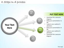 1113 business ppt diagram 4 steps in a process powerpoint template