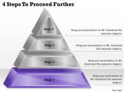 21747478 style layered pyramid 4 piece powerpoint presentation diagram infographic slide