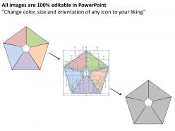 1113 business ppt diagram 5 segments flow chart powerpoint template