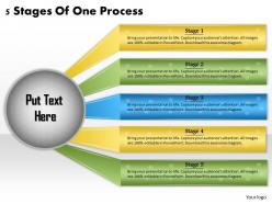 1113 business ppt diagram 5 stages of one process powerpoint template