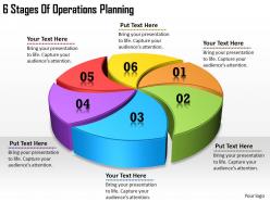 1113 business ppt diagram 6 stages of operations planning powerpoint template