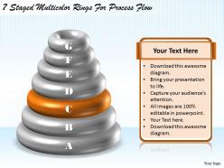 1113 business ppt diagram 7 staged multicolor rings for process flow powerpoint template