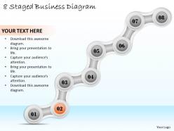 1113 business ppt diagram 8 staged business diagram powerpoint template