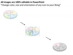 1113 business ppt diagram arrow pointing in circular flow powerpoint template