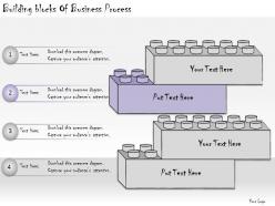 1113 business ppt diagram building blocks of business process powerpoint template