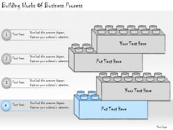 1113 business ppt diagram building blocks of business process powerpoint template
