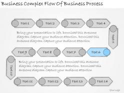 1113 business ppt diagram business complex flow of business process powerpoint template