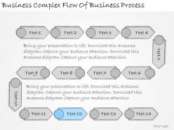 1113 business ppt diagram business complex flow of business process powerpoint template