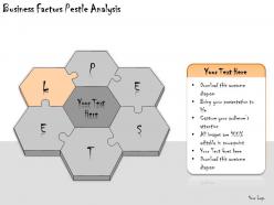 1113 business ppt diagram business factors pestle analysis powerpoint template