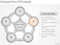 1113 business ppt diagram business flow of processes powerpoint template