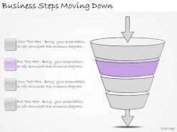 1113 business ppt diagram business steps moving down powerpoint template