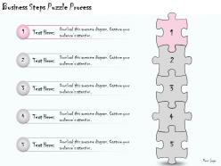 1113 business ppt diagram business steps puzzle process powerpoint template