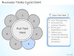1113 business ppt diagram business tasks cycle chart powerpoint template