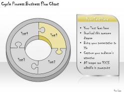 1113 business ppt diagram cycle process business flow chart powerpoint template