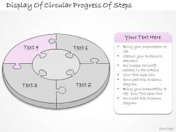 1113 business ppt diagram display of circular progress of steps powerpoint template