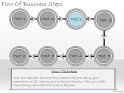 1113 business ppt diagram flow of business steps powerpoint template
