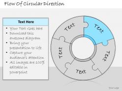 1113 business ppt diagram flow of circular direction powerpoint template