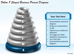 1113 business ppt diagram follow 8 staged business process diagram powerpoint template