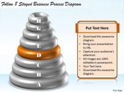 1113 business ppt diagram follow 8 staged business process diagram powerpoint template