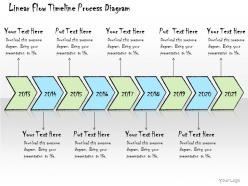 1113 business ppt diagram linear flow timeline process diagram powerpoint template