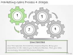 1113 business ppt diagram marketing gears process 4 stages powerpoint template