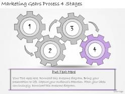1113 business ppt diagram marketing gears process 4 stages powerpoint template