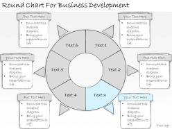 1113 business ppt diagram round chart for business development powerpoint template