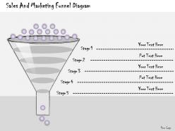 1113 Business Ppt Diagram Sales And Marketing Funnel Diagram Powerpoint Template