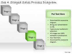 43487635 style layered stairs 6 piece powerpoint presentation diagram infographic slide