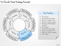 1113 business ppt diagram six circular steps strategy concept powerpoint template