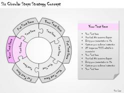 1113 business ppt diagram six circular steps strategy concept powerpoint template