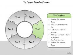 1113 business ppt diagram six stages circular process powerpoint template