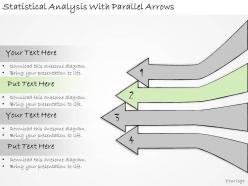 1113 business ppt diagram statistical analysis with parallel arrows powerpoint template