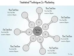 1113 business ppt diagram statistical techniques in marketing 7 stages powerpoint template