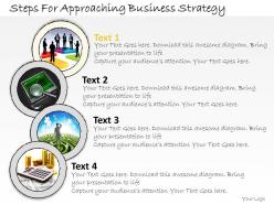 1113 business ppt diagram steps for approaching business strategy powerpoint template