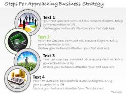 1113 business ppt diagram steps for approaching business strategy powerpoint template
