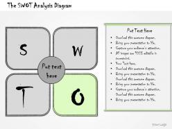 1113 business ppt diagram the swot analysis diagram powerpoint template