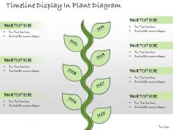 1113 business ppt diagram timeline display in plant diagram powerpoint template