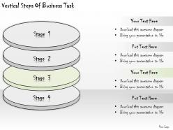 1113 business ppt diagram vertical steps of business task powerpoint template