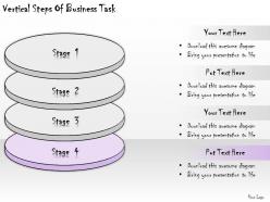 1113 business ppt diagram vertical steps of business task powerpoint template