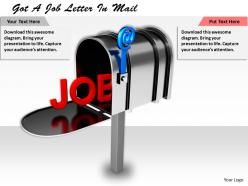1113 got a job letter in mail ppt graphics icons powerpoint