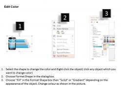 10423121 style essentials 1 agenda 3 piece powerpoint presentation diagram template slide