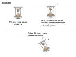 1114 3d hour glass for time management image graphics for powerpoint