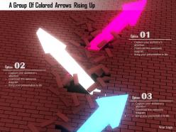 1114 a group of colored arrows rising up image graphics for powerpoint