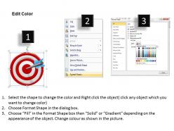 97959143 style circular bulls-eye 4 piece powerpoint presentation diagram infographic slide