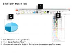 1114 bar graph style option display for result representation powerpoint template