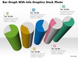 1114 bar graph with infographics presentation template