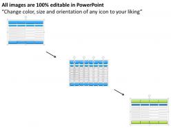 77095595 style linear single 4 piece powerpoint presentation diagram infographic slide