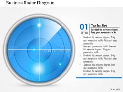 1114 business radar diagram powerpoint presentation